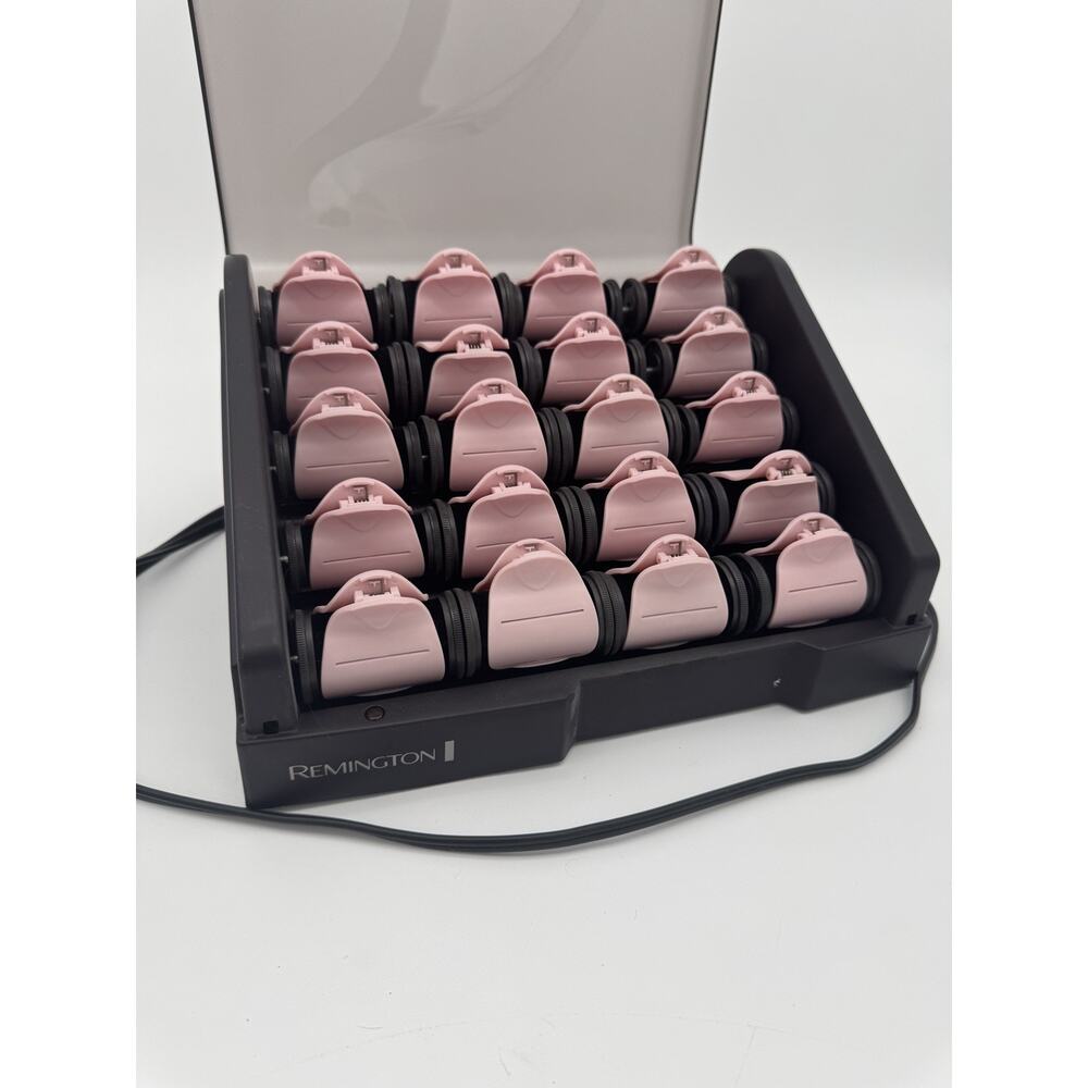 Remington T Studio H9000 Hot Rollers Hair Curlers TESTED Heated Ceramic 20 Clips - Picture 7 of 7